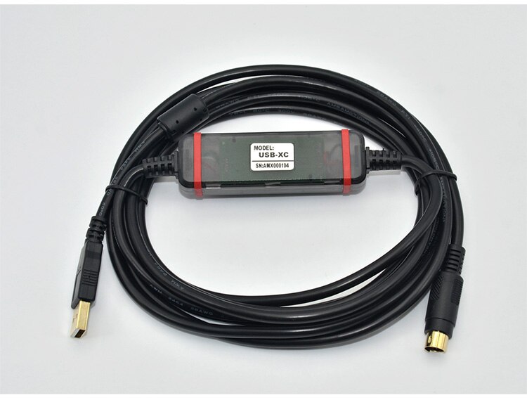 Usb-xc lämplig xinje  xc1 xc2 xc3 xc5 serie plc programmeringskabel: Default Title