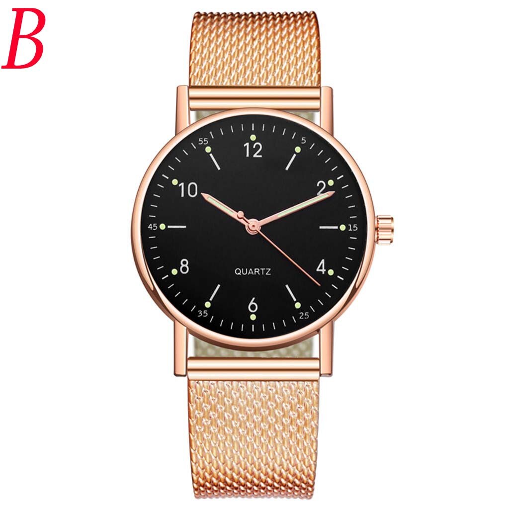 Watches Women Woman's Ladies Quartz Watch High-end Distinguis Watches Female Clock montre femme Valentine's Day reloj mujer: B