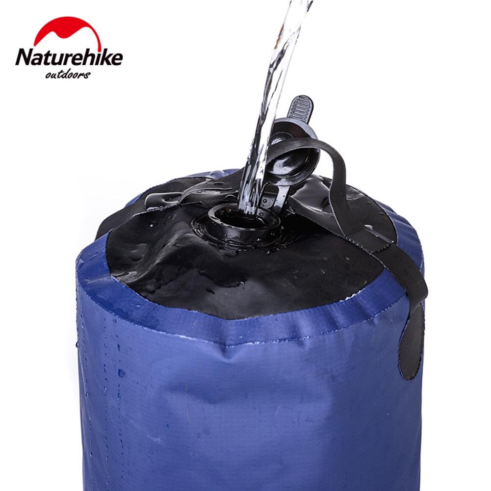 Outdoor Inflatable Shower Pressure Shower Water Bag Portable Camp Showe