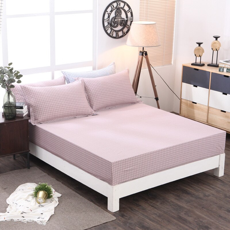 100% baumwolle Ausgestattet Blatt Auf Elastische Band Matratze Abdeckung Gedruckt Bettlaken Matratze Abdeckung 120x200 cm/150 x 200 cm/180x300 cm: NH-cl-ge yun-d s / 120x200cm