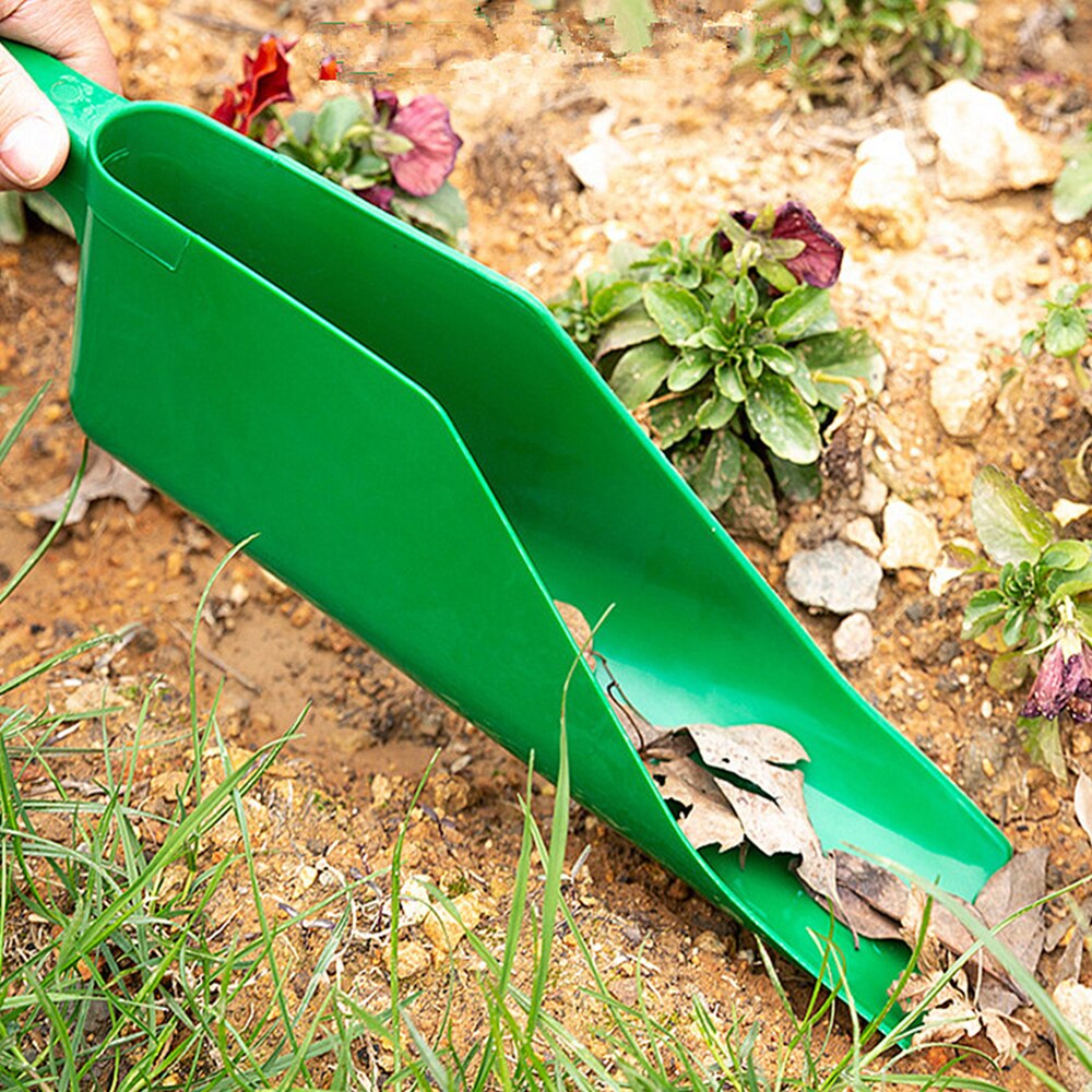 Cleaning Shovel Scoop Garden Plastic Fallen Leaves Gutter Drain Scoop Garden Multiuse Tool Ditch Cleaning Scoop XHC88