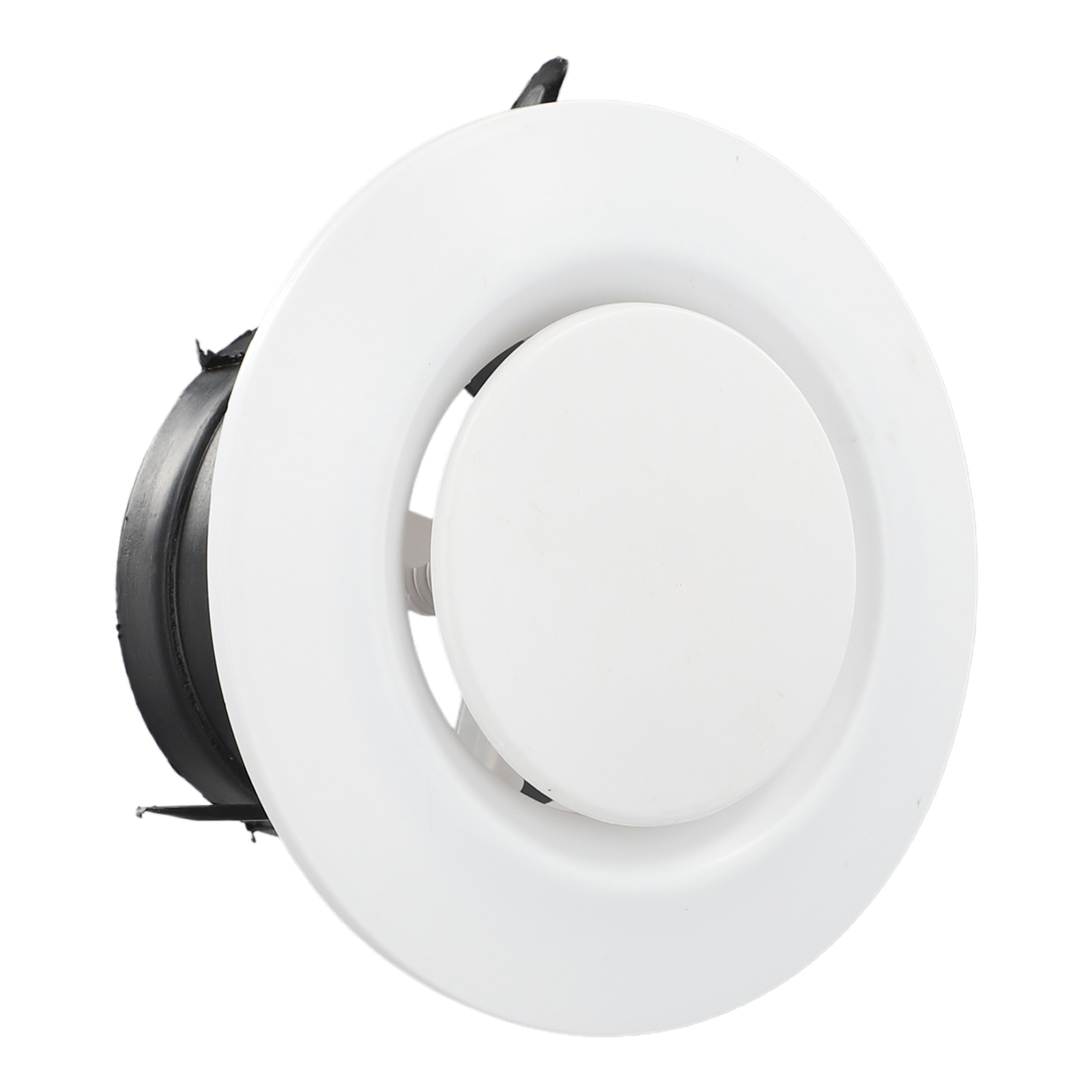 1x 75-200mm grade de ventilação de ar redonda capa de saída de exaustão ajustável dutos de ventilação grelhas de ventilação de teto capa de ventilação