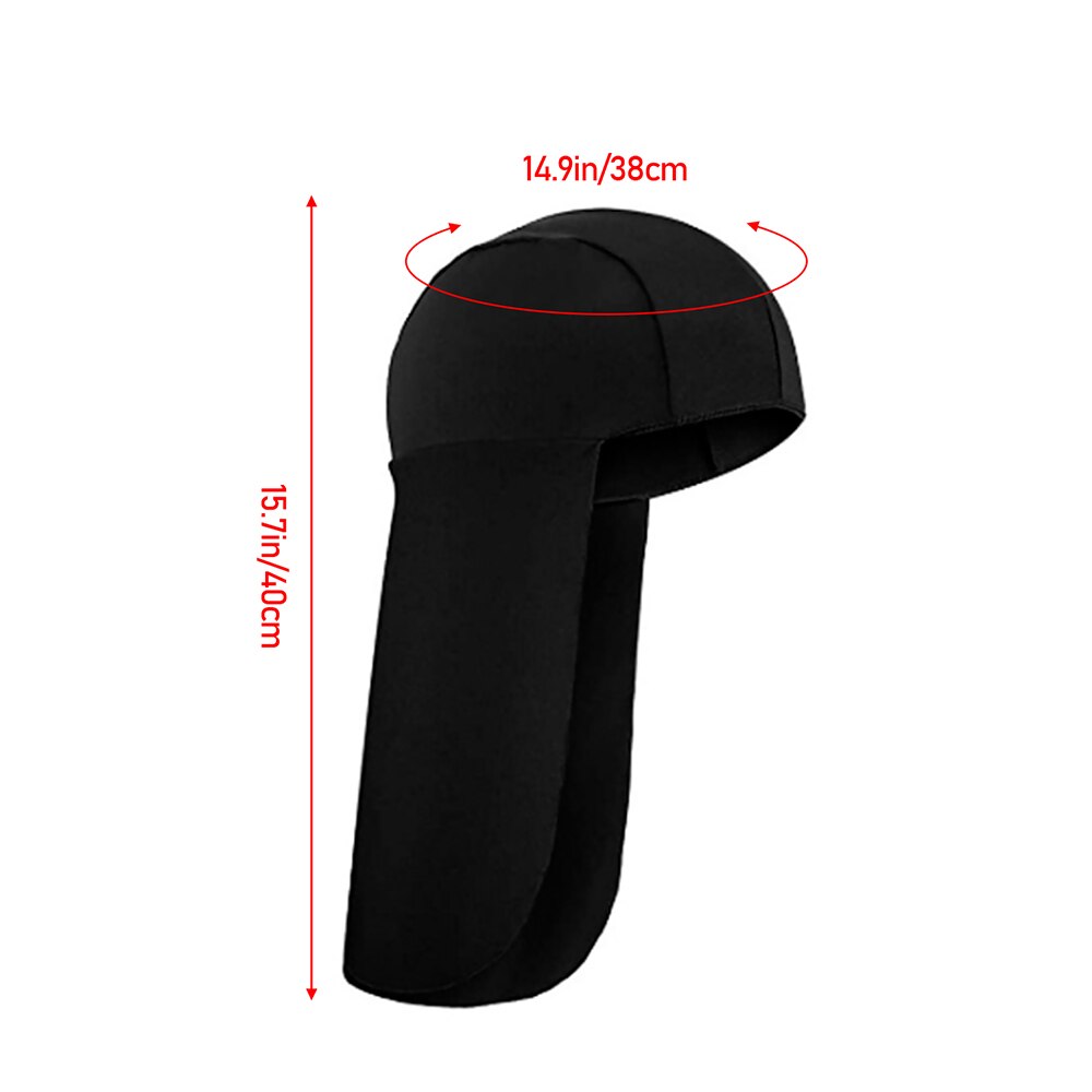 Cycling Sun Shade Cooling Cap Outdoor UV Protection Wide Brim Elastic Polyester Hard Hat Neck Protector For Fishing Hiking