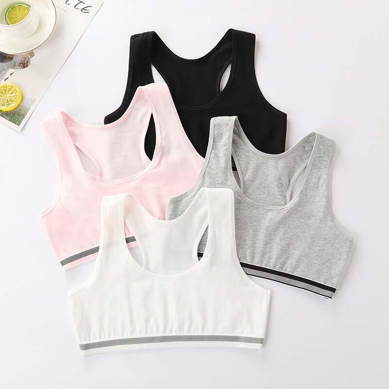 Bra for Girls 12 years Underwear Tops for Teens XS Lingerie Children Sport Training Bras Tank Kids Undies Undercloth 7-14T