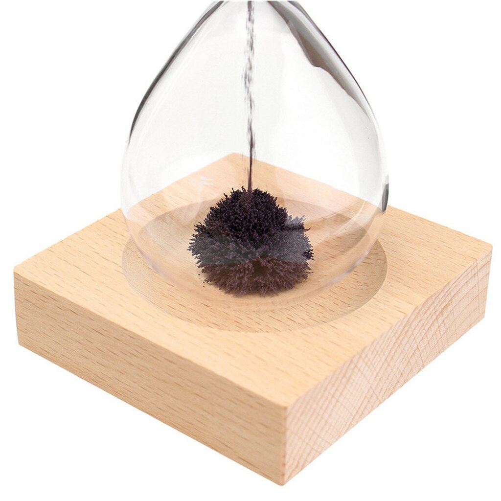 Vetro di Polvere di Ferro Magnetico Clessidra Creativo Mestieri Clessidra Decorazione personalità di Svago di modo Delicato conveniente accogliente
