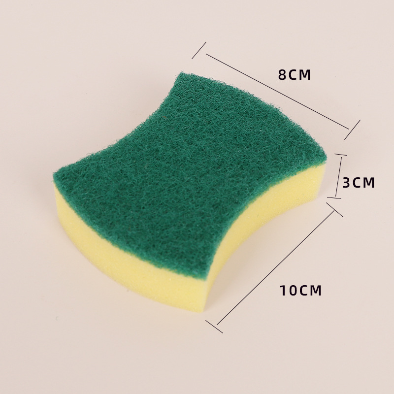 Zeer absorberende schoonmaaksponzen Afwassen Magic Clean Pot Roestvlek Sponsborstel Keukenvetreiniger Huishoudelijk gereedschap: L / Blauw