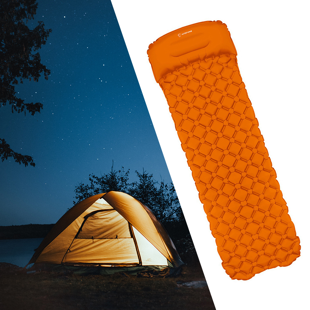 Ultralight Inflatable Mat Tent Sleeping Pad Camping Cushion Air Mattress