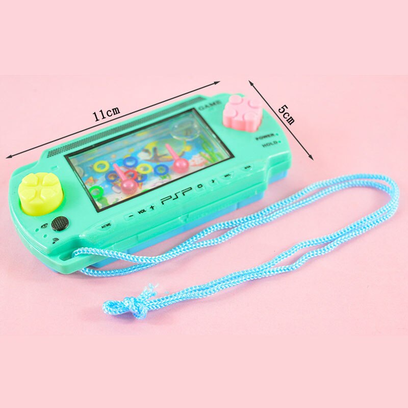 1pcs Water Game with Ring Children's Toy Ferrule Game Machine Hand-eye Coordination Interactive Learning Education Toy