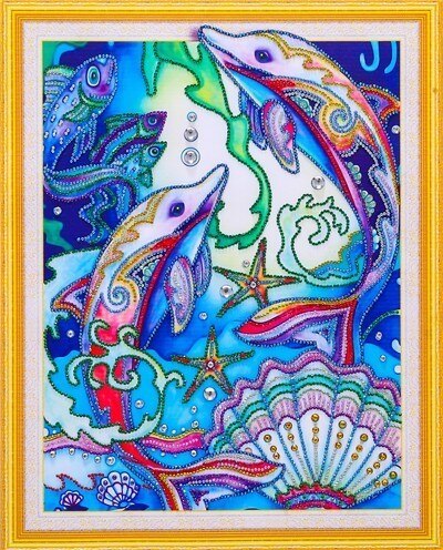 HUACAN Diamond Painting Animal Diy Diamond Embroidery Special Shape Rhinestone Picture Diamond Mosaic Kit 40x50: DA-4023