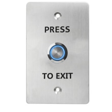 Stainless Steel Door Release Switches Exit button Press To Exit Button Suitable For Door Access Control System Kit S870L