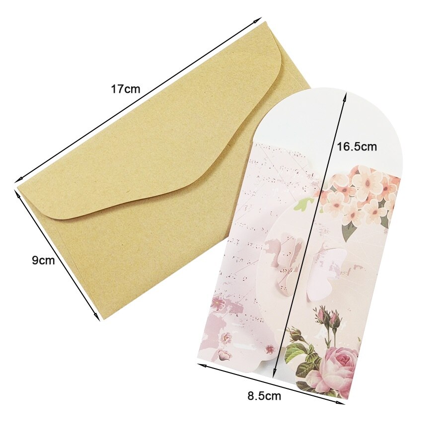 1 stk/parti heteromorfisme fargerike blomster postkort gratulasjonskort jul bursdagskort papir bokmerke skrivesaker