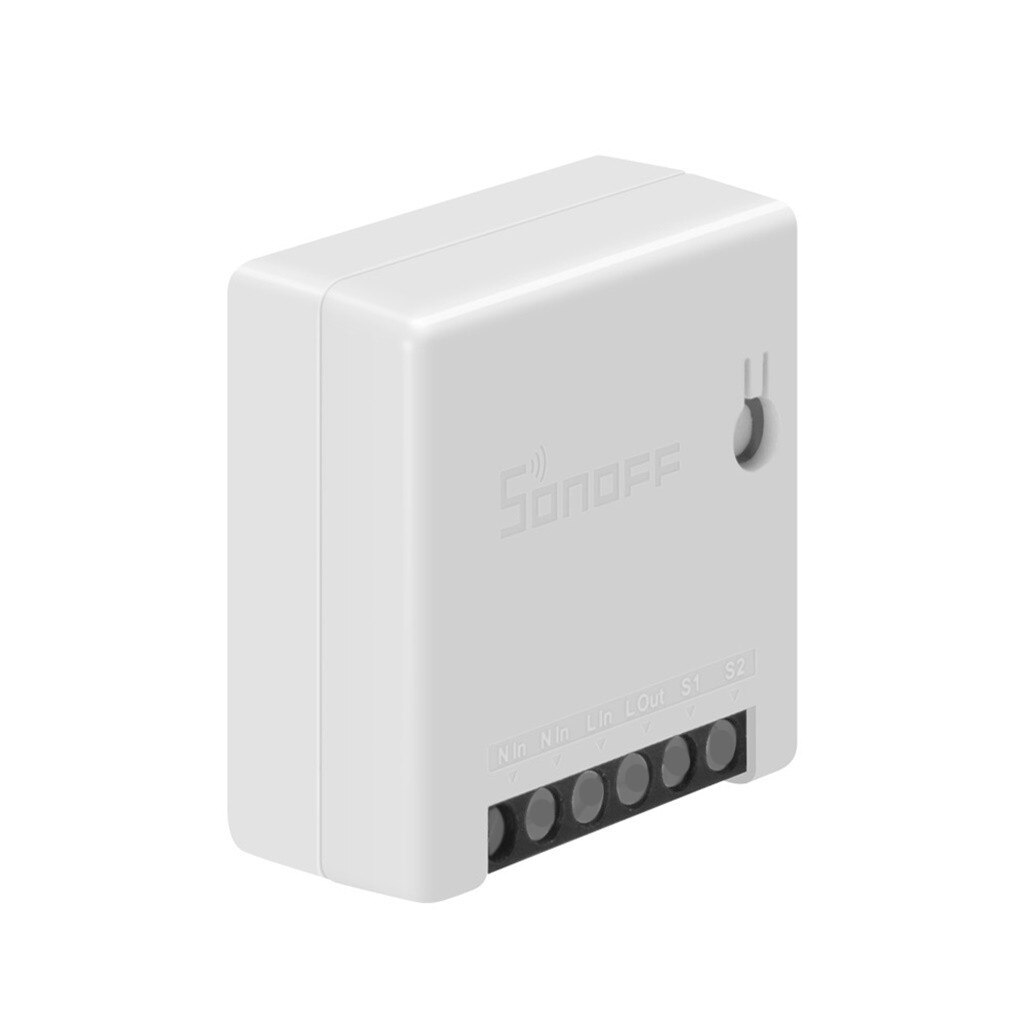 Sonoff Mini Diy Smart Switch Automatisering Voice Afstandsbediening Schakelaar Relais Module Werk Met Alexa Google Thuis # J