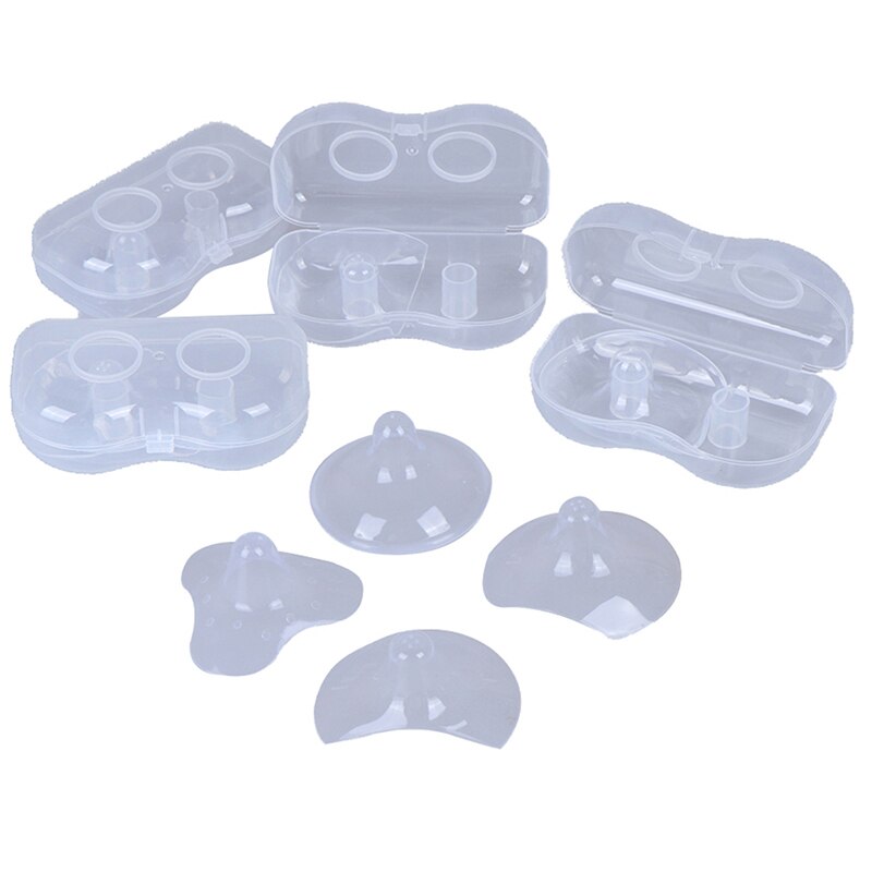 2 pçs/lote Silicone Tampa de Proteção Escudos Protetores de Mamilo Mamilo Alimentação Mães Amamentação Mãe Leite Mamilo de Silicone