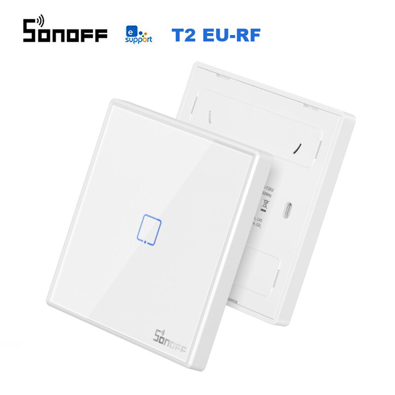 SONOFF T2 EU-RF 433 Smart Wall Switch Weirless Stick-on Two-way Control Home Automaion Modules T2EU-RF
