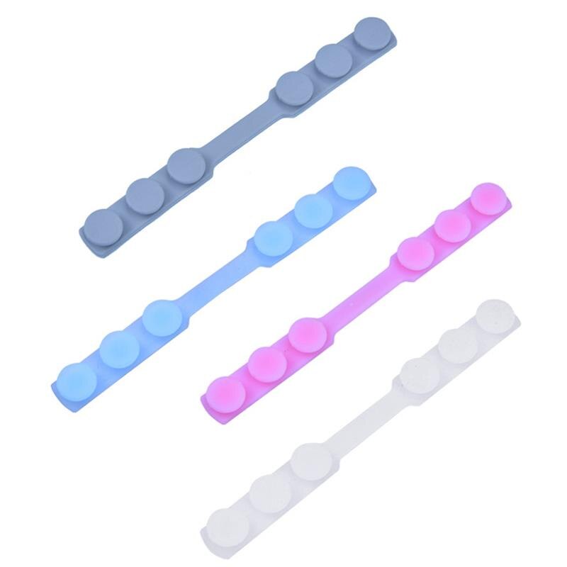 10 Pcs Masker Oorhaak Antislip Verstelbare Masker Oor Grip Oor Uitbreiding Oor Protector Masker Haak Gesp Siliconen bandage Oor Touw