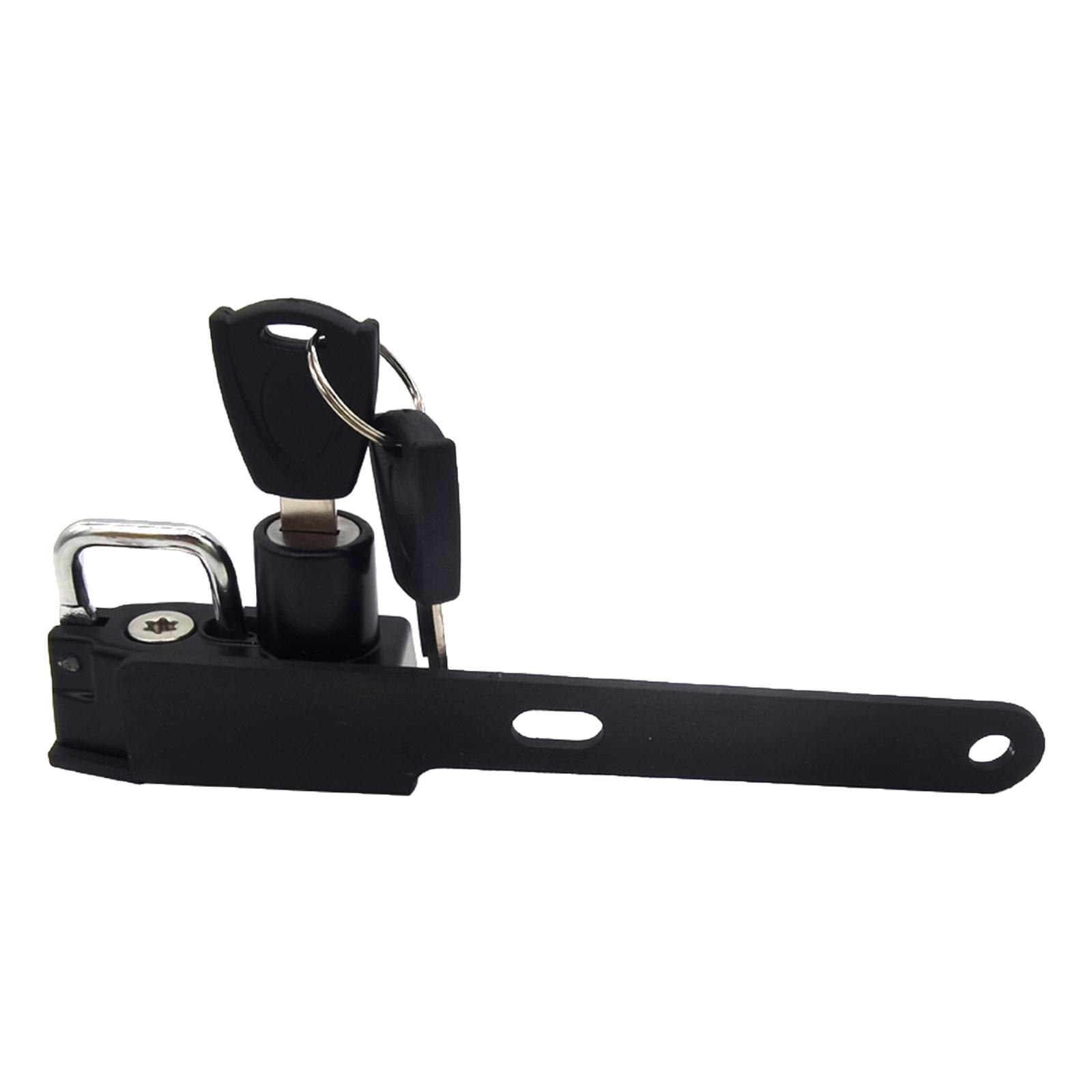 Candado antirrobo para casco de motocicleta, accesorio de repuesto duradero con llaves, fácil de llevar, apto para Kawasaki Z400