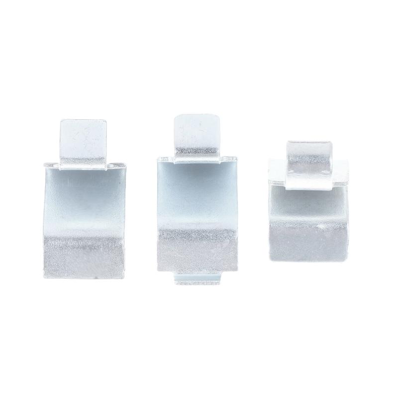10 stuks robuuste metalen plankclips voor kasten, duurzame plankdragers voor archiefkasten, verstelbare plankclips