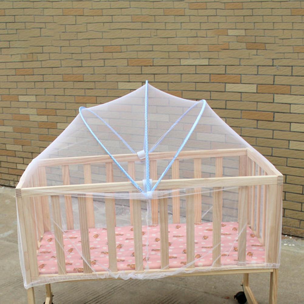 Baby Crib Mosquito Net Tent Premium Anti-fall Anti-bite Nursery Mosquito Net Stylish Sturdy Unisex Infant Crib Tent Net