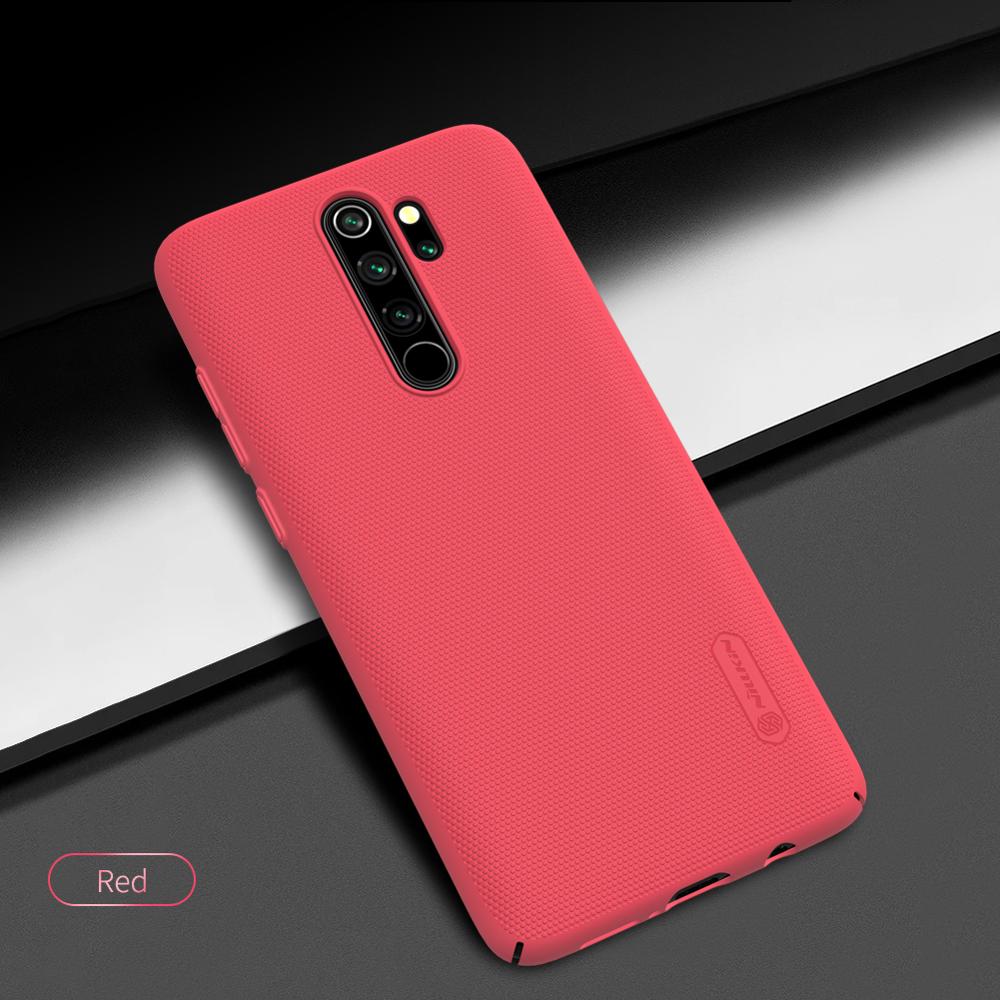 Redmi Note 8 Pro Case Nillkin Frosted PC Hard Back Cover Case for Xiaomi Redmi Note 8 8T Note8 Pro: For Redmi Note 8 Pro / Red