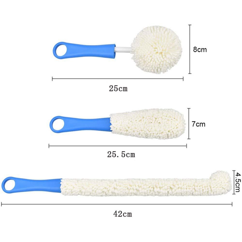 Brosse de nettoyage de bouteilles, lave-bouteille Flexible, nettoyeur de carafe à vin, outils ménagers multifonctions pour décanteurs, gobelets