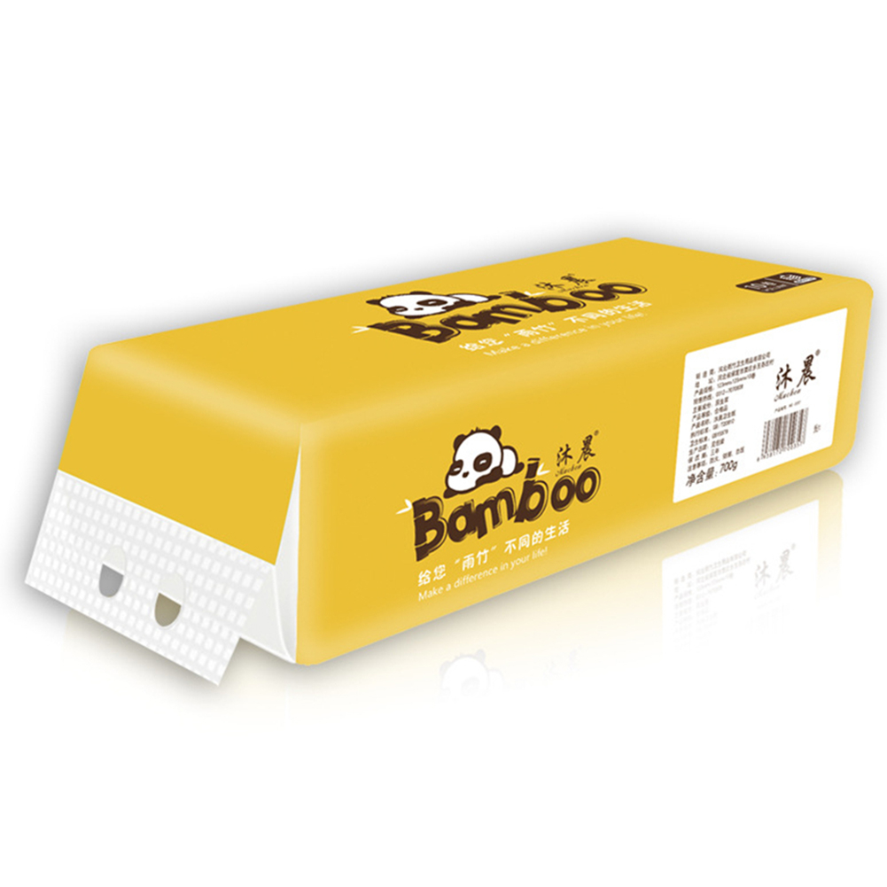 10 Rolls Soft Toilet Paper Roll Paper Tissue Paper Roll 4 Layer Thickened Household Paper Wetable Paper For House Nakin Paper