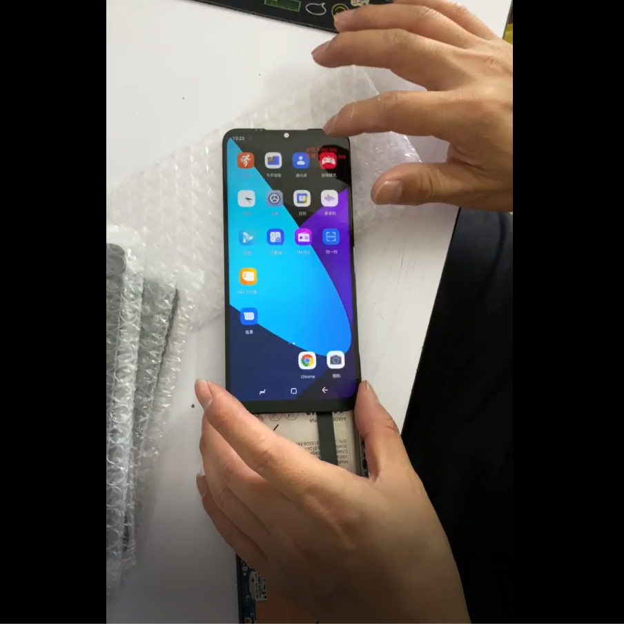 Originele Voor DOOGEE N40 N20 Pro N50 N55 N55 Plus N55 Pro LCD Display + Touch Screen Digitizer Vergadering