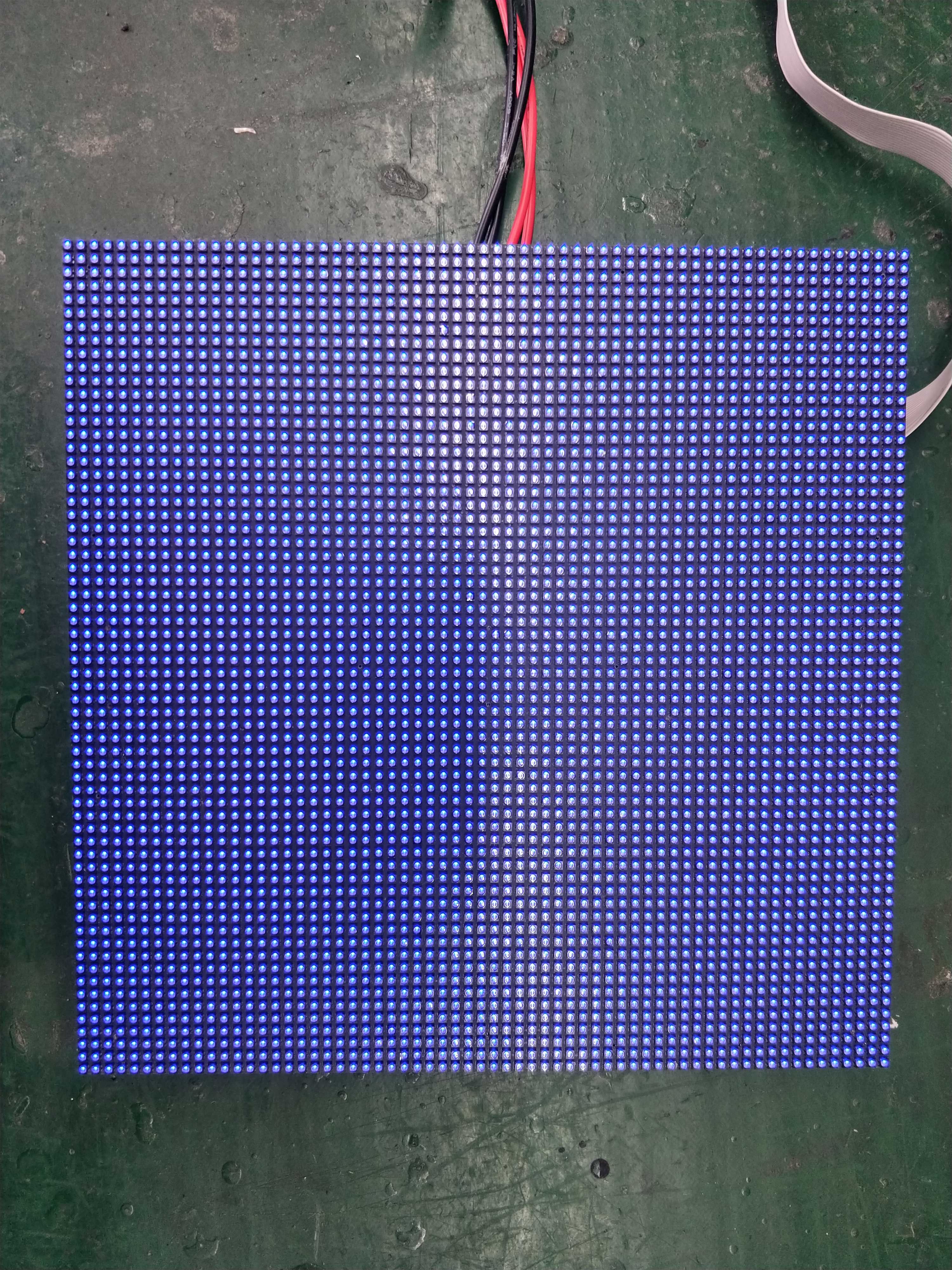 P3 Module d'affichage intérieur led carte 64x64 pixels haute résolution 1/32 Scan hub75led signe écran led