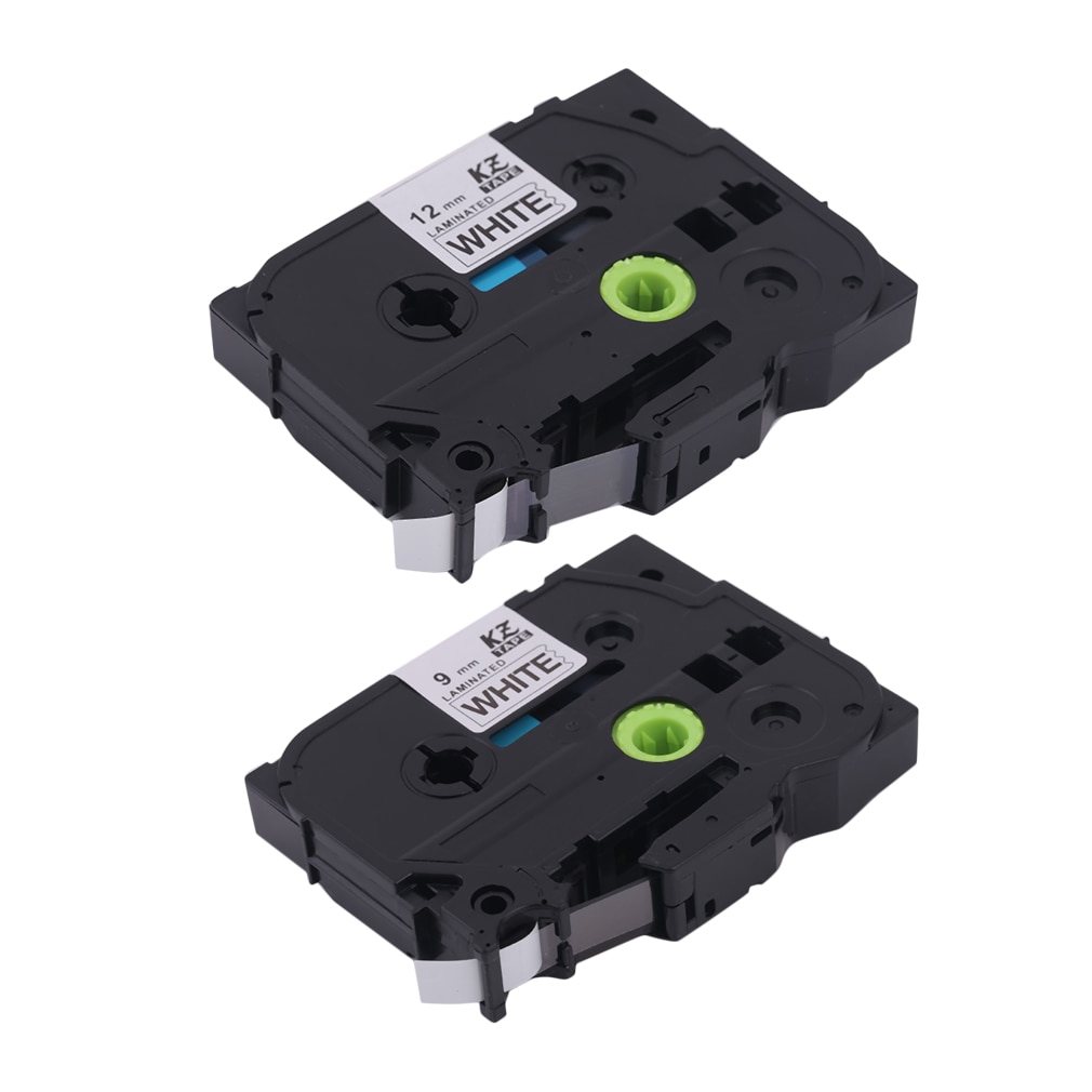 Kze-231 Black On White 12MM Label Maker Tape Universal Lable Tape Compatiable For Brother P-TOUCH Cartridge