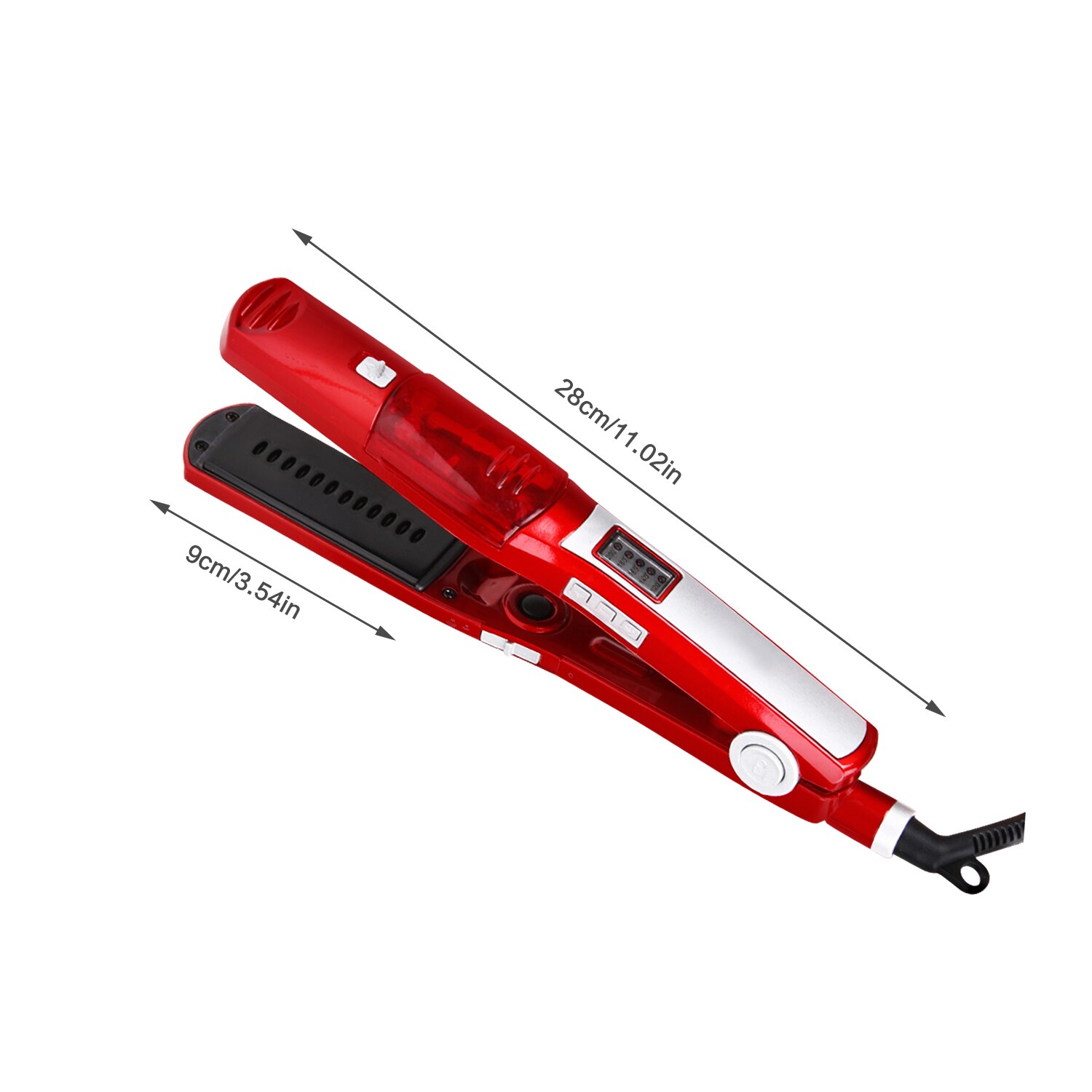 Steam Hair Straightener Ceramic Vapor Infrared Flat Iron Hair Straightening Curling Iron Hair Curler Hair Styling