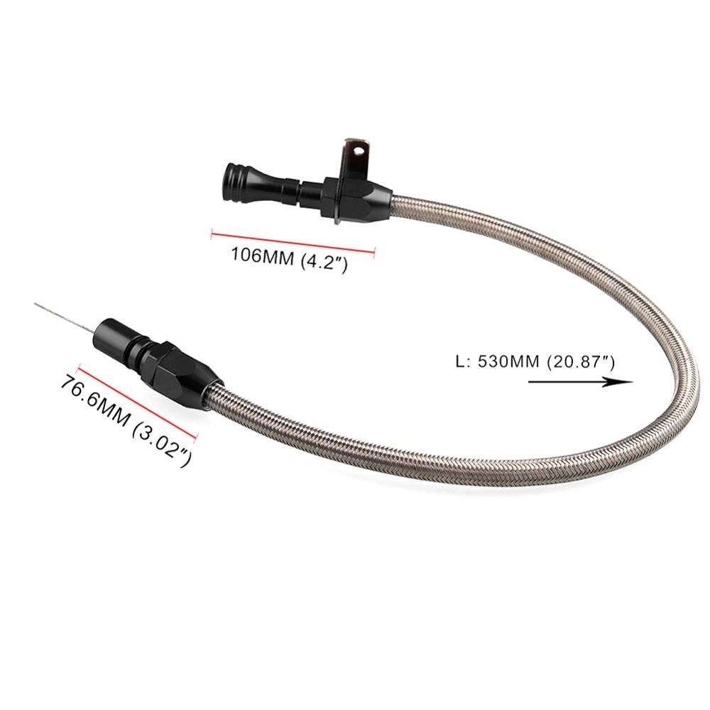 Durable Flexible Stainless Transmission Dipstick For Chevy GM Trans SBC TH350