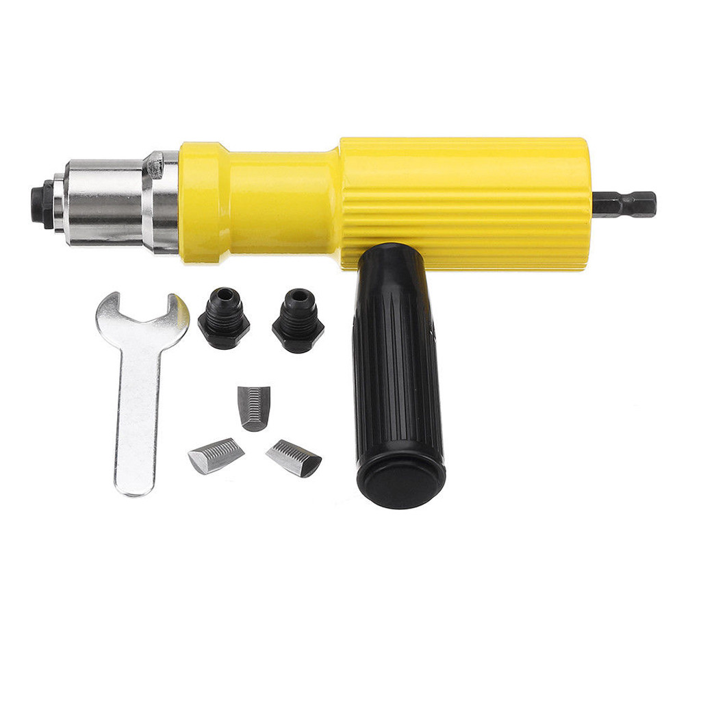 RQYQTE Electric Rivet Nut Gun Riveting Tool Cordless Riveting Tool Insert Nut Tool#g40