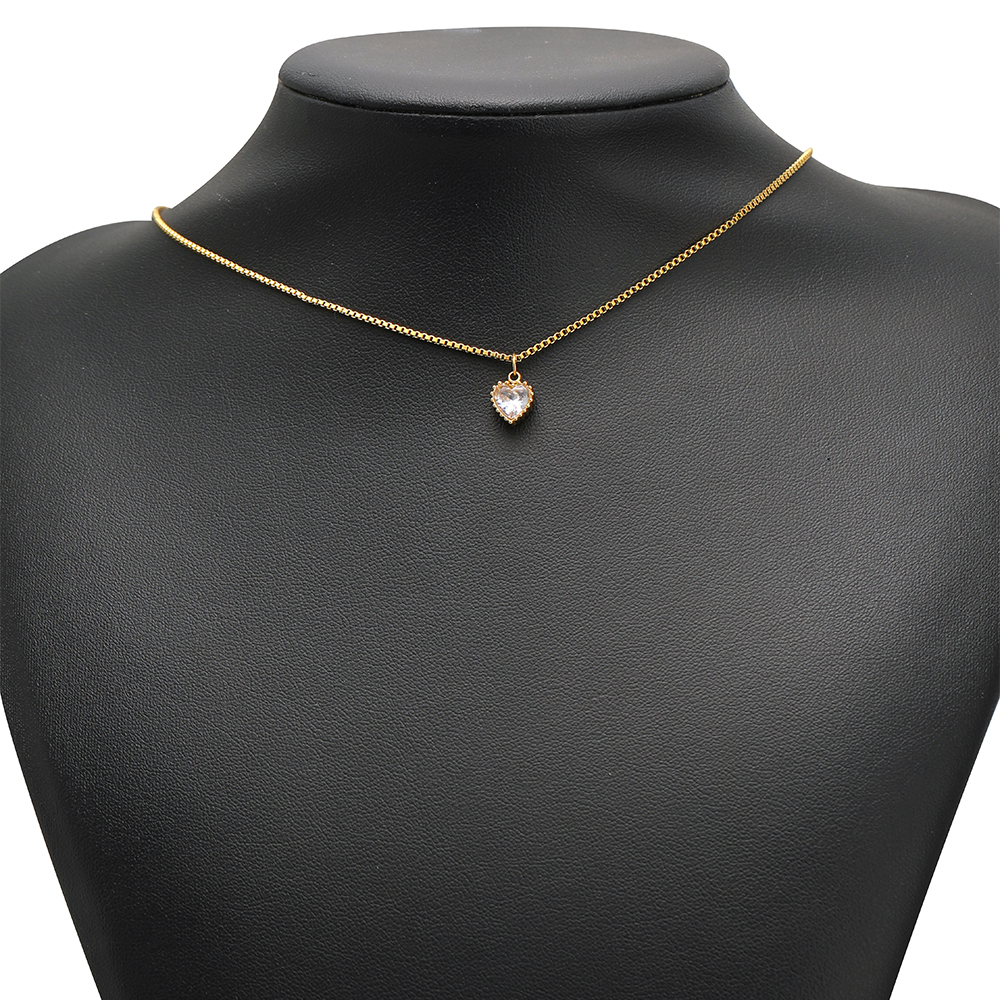 5 Stück Edelstahl Herz Glas Kristall Reize Gold Farbe Quadratische Anhänger für DIY Halskette Schmuckherstellung Armbänder Erkenntnisse
