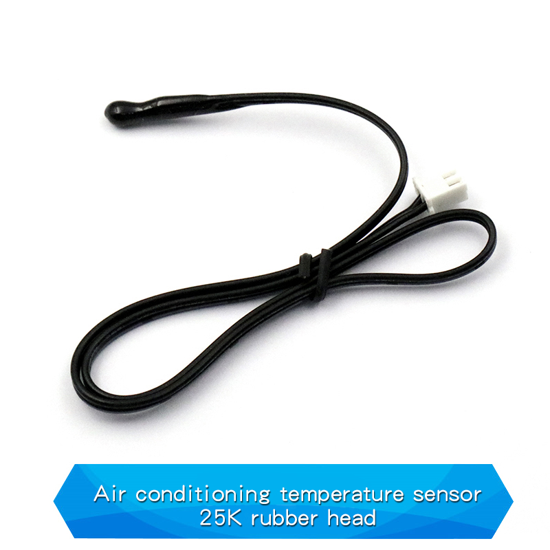 2 Stück Klimaanlage Temperatur sensor 5k 10k 15k 20k 25k 50k 100k Conditioner Rohrs ensor Gummi kopf Kupfer kopf: WHEAT