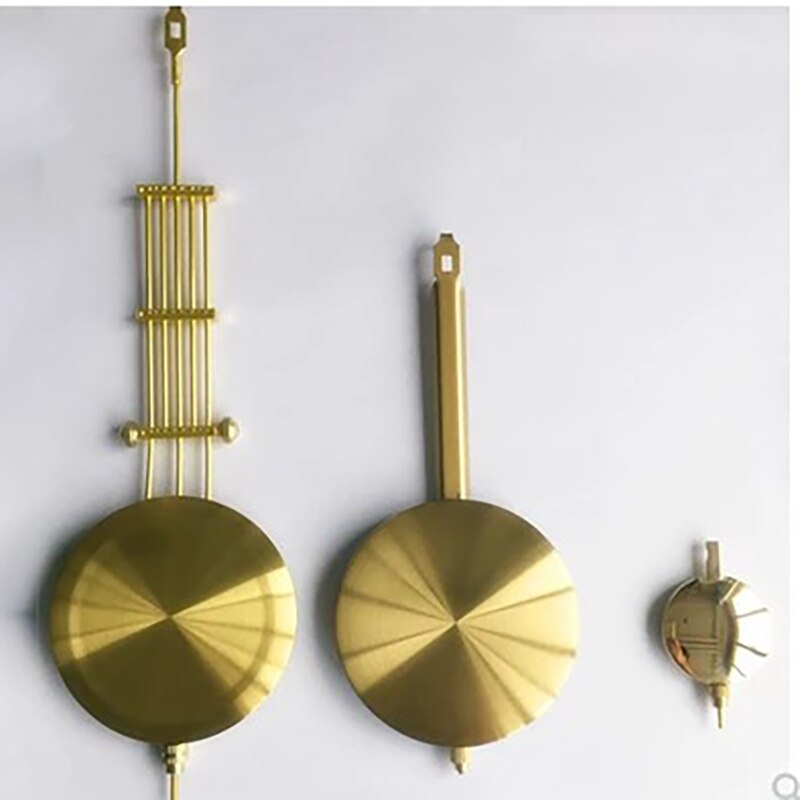 Vintage Mechanical Clock Accessories Pendulum Clock Mechanism Repair Clockwork Gold Pendulum Clock Mechanism Long Shaft