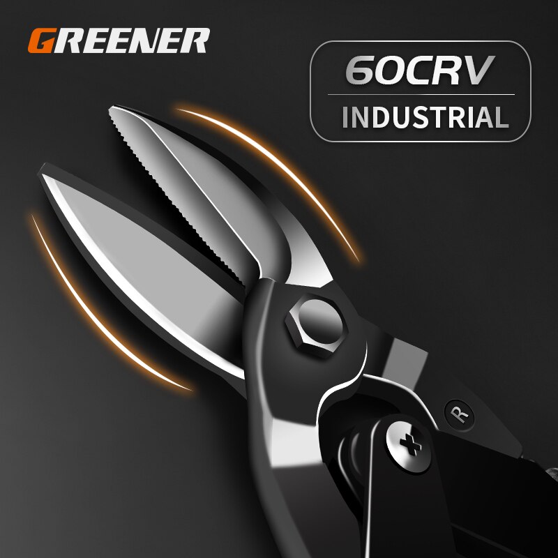 Plaatwerk Snip Luchtvaart Schaar Ijzeren Plaat Cut Shearstainless Staal Geïntegreerde Plafond Huishoudelijke Tool Industriële Industrie Werk
