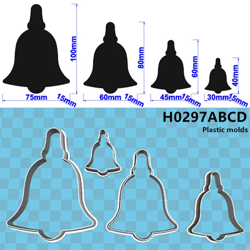 Cartoon Blessing,Oil Lamp Candle Handbell Coffin Cross,Plastic Molds,Cake Fondant Tools,Cookie Sushi and Fruits Cutters