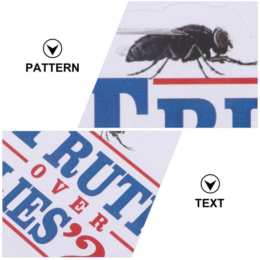 Practical Decorative Portable Paper Sticker Letters Sticker Slogan Sticker for Office Home