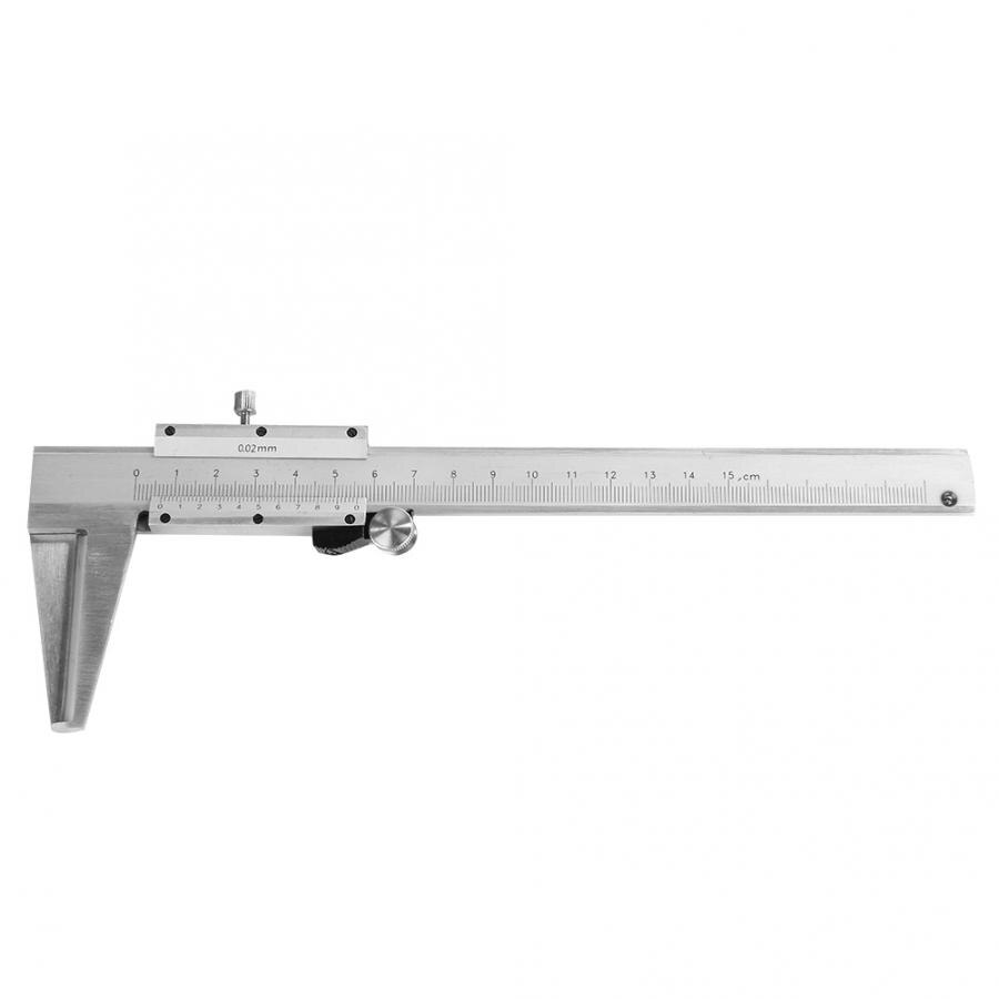 Micrometro Vernier Caliper Ferramenta de Medição Régua De Aço Portátil Ranhura Interna Vernier Caliper 0-150 milímetros Paquímetro Digital