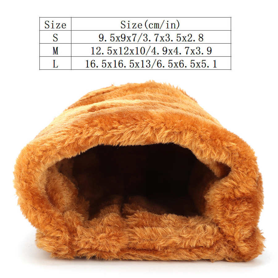 S/M/L Small Pet Hamster Lovely Warm Super Soft Cotton Sleeping