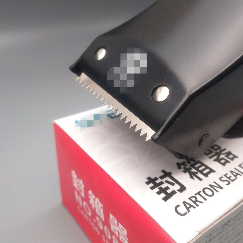 Carton Sealing Device Adhesive Tape Dispenser Simple Tape Holder Iron Tooth Tape Seat Express Carton Packing Tool Tape Cutter