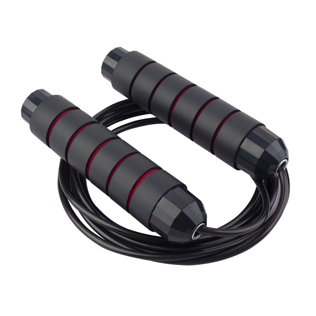 Corde à Sauter Réglable Avec Compteur, Acier/PVC Vert, Fitness Crossfit