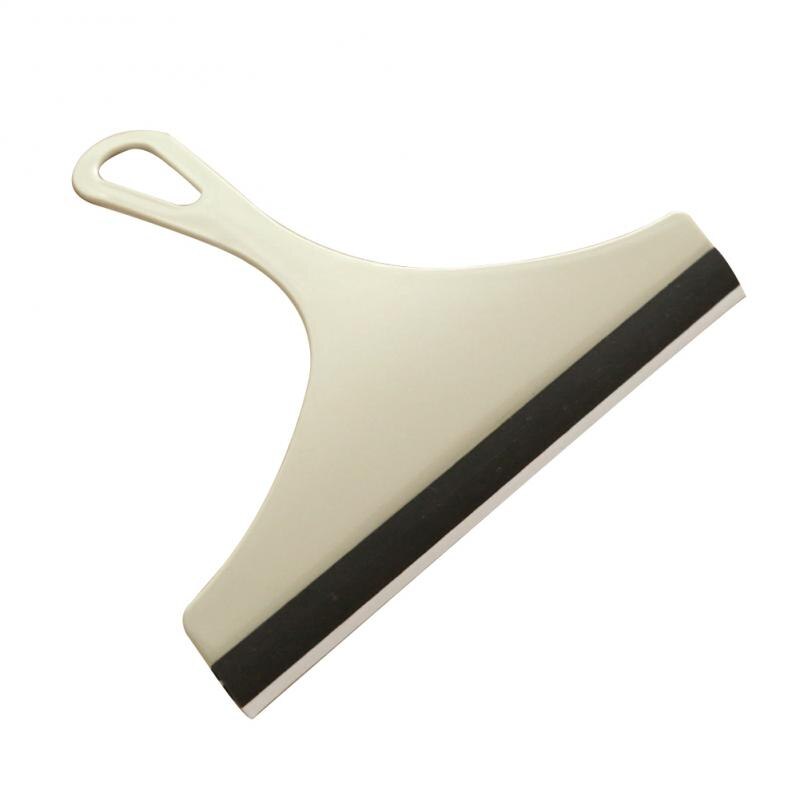 Useful Glass Window Wiper Soap Cleaner Squeegee Mirror Car Blade Brush Home Shower Bathroom Mirror Car Blade: Green