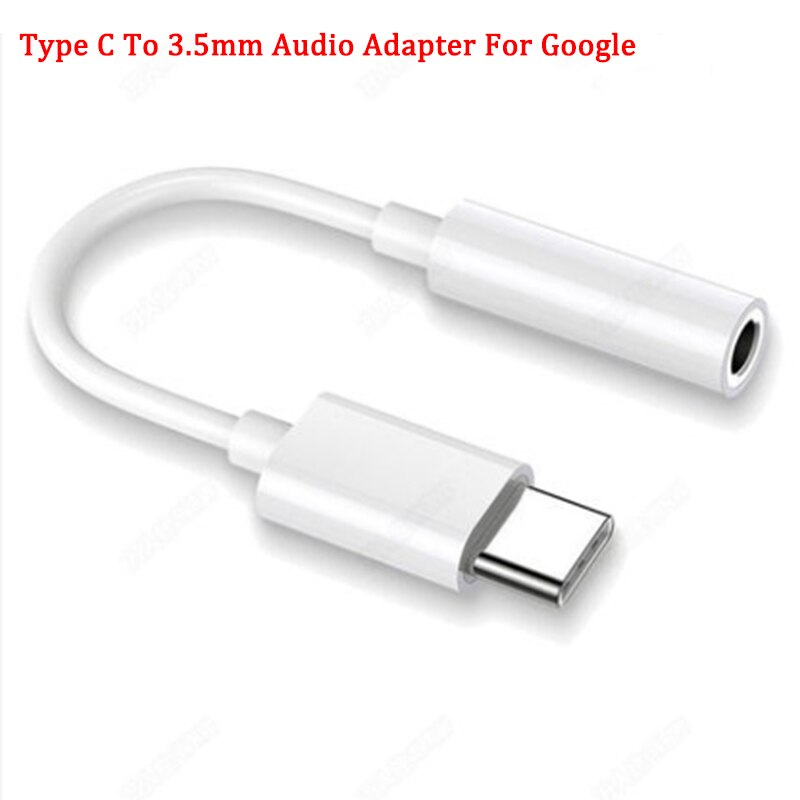 Voor Google Pixel 6 5 4 4XL 3XL 2XL 3 2 Usb Digitale Type C Naar 3.5Mm Jack Aux adapter Hoofdtelefoon Adapter Usb-C Jack Dac Audio Kabel