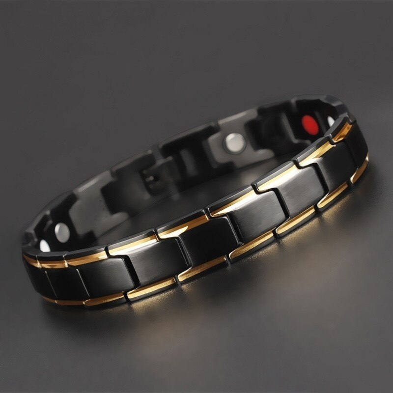 Bransoletki zdrowotne i bransolety bransoleta ze stali nierdzewnej 316L amulet ze stali nierdzewnej para biżuteria z wiszącą ozdobą codzienna bransoletka