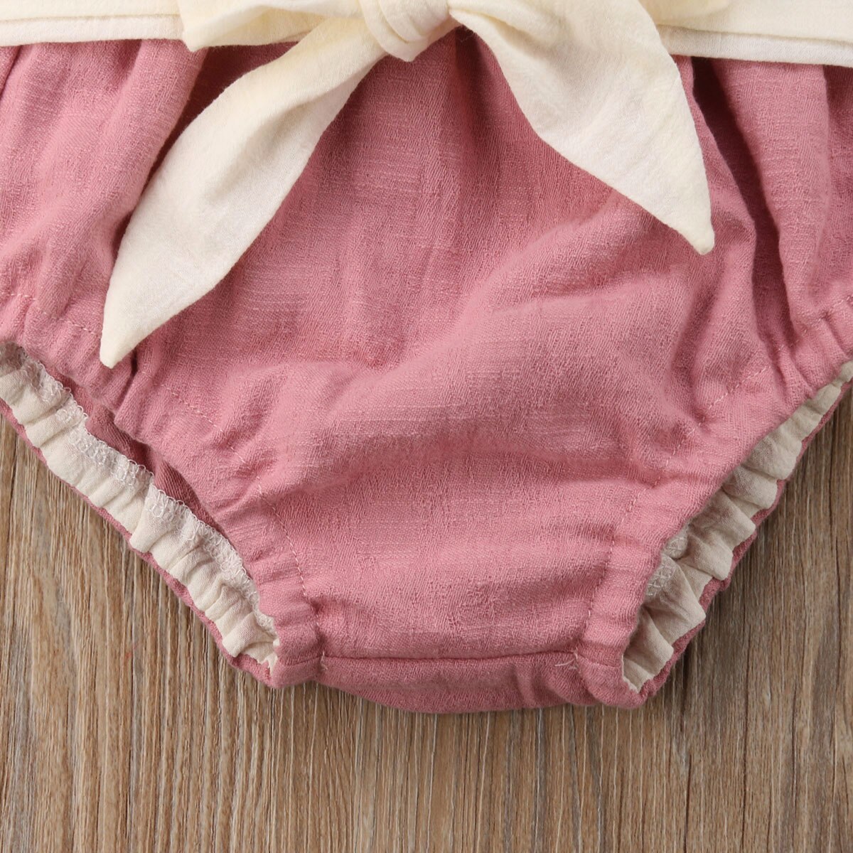 Baby toddler drenge piger bowknot bomuld solid harem pp bukser shorts bund