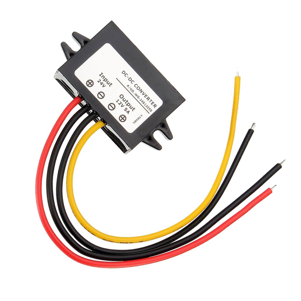 Réducteur de tension de courant Durable 24v-12v, flambant neuf, camion voiture