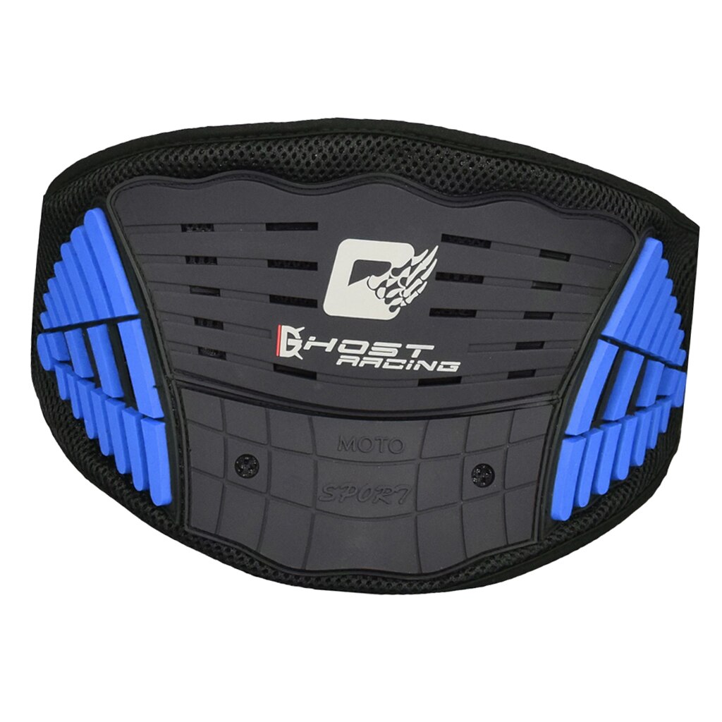 Motorcycle Kidney Belts Riding Protective Kidney Protection Anti-Fall Belt: Blue
