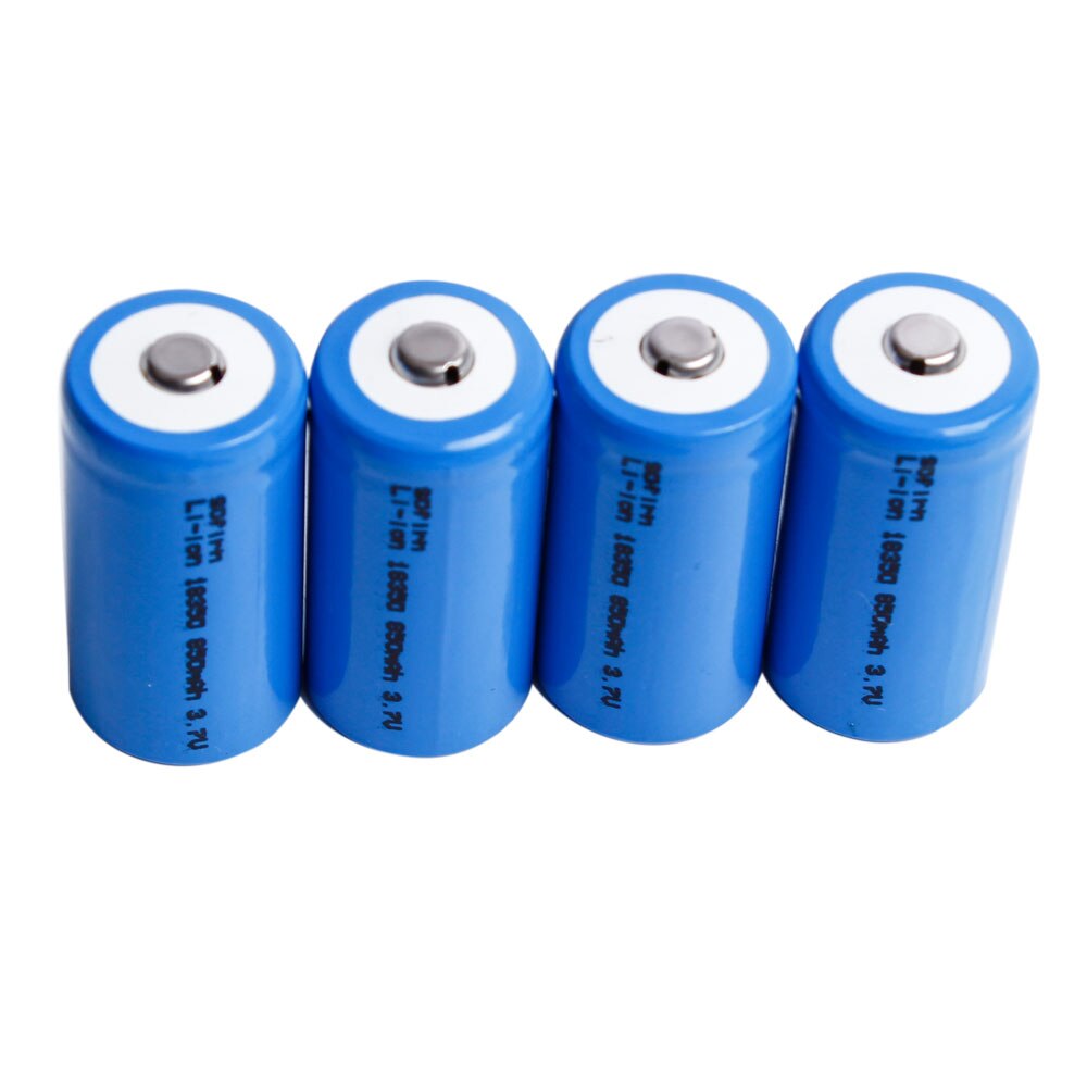 Sofirn ICR 18350 850mah 3.7V Rechargeable 5C Discharge Battery Lithium Cells 18350 ICR Button top batteries for flashlight