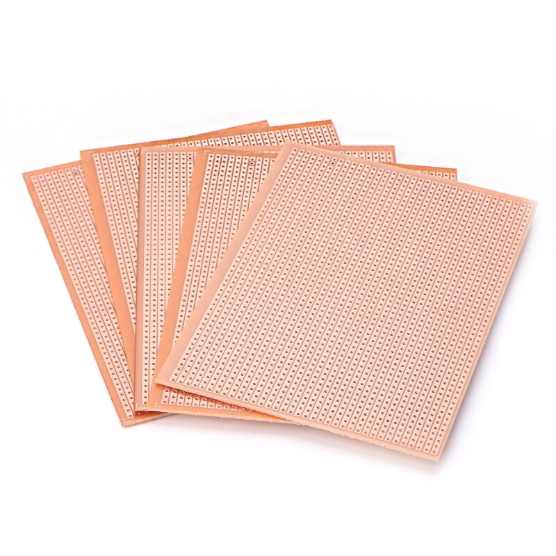 5 stk universell bakelitt kretskort diy prototype pcb prototyping sporplate