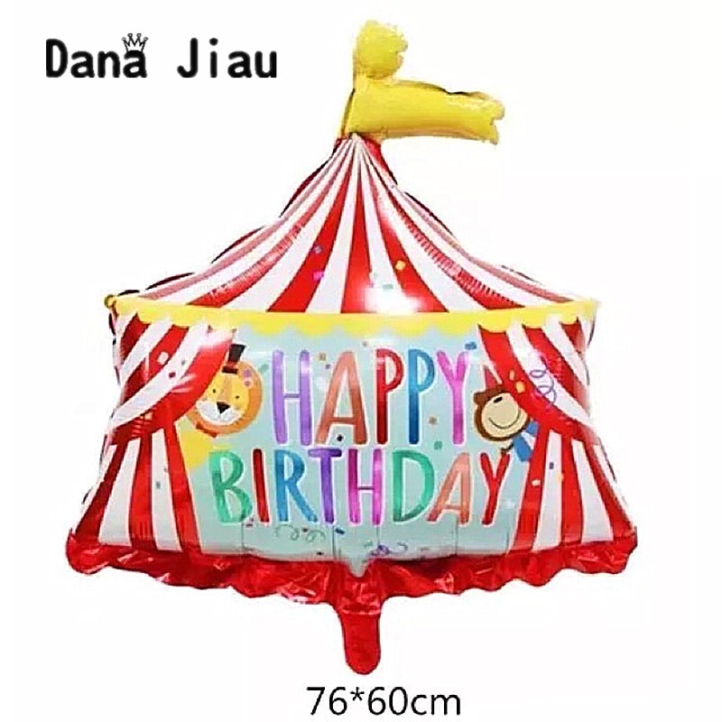 Happy birthday Cirkus Djur heliumballong main image 0